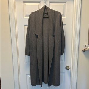 Zara grey long Cardigan - perfect for layering 🥶